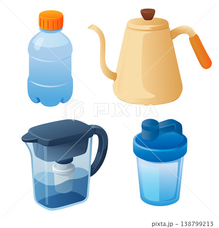 drinking water storage equipment set drinking water storage equipment set 138799213