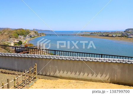 杵築町並み(一松邸より・南台武家屋敷・杵築城下町) 杵築町並み(一松邸より・南台武家屋敷・杵築城下町) 138799700