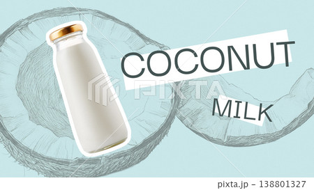 Coconut milk is a popular dairy alternative for lactose and gluten free diets Coconut milk is a popular dairy alternative for lactose and gluten free diets 138801327
