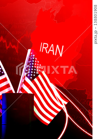 Iran USA conflict escalation in 2026 focused on oil and energy resources 138801908