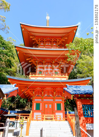 神戸・須磨寺・三重塔 神戸・須磨寺・三重塔 138802178