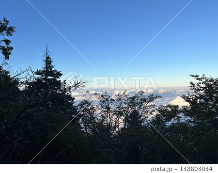 登山道から見た景色 登山道から見た景色 138803034
