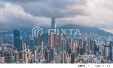 April 10 2026 Kowloon High Density Urban Skyline View, HK April 10 2026 Kowloon High Density Urban Skyline View, HK 138803251