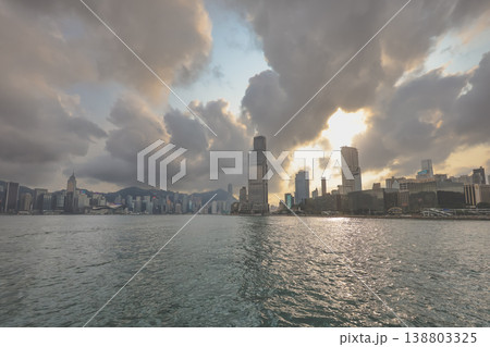 April 12 2026 East Tsim Sha Tsui Waterfront Skyline April 12 2026 East Tsim Sha Tsui Waterfront Skyline 138803325
