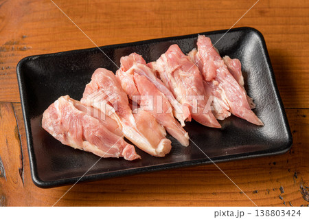 鳥セセリ 弾力のある食感が魅力の焼き鳥人気部位 138803424