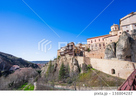 Hanging Houses of Cuenca Spain 138804287
