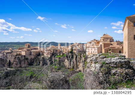 Cuenca Old Town and Cliffside Architecture in Spain Cuenca Old Town and Cliffside Architecture in Spain 138804295