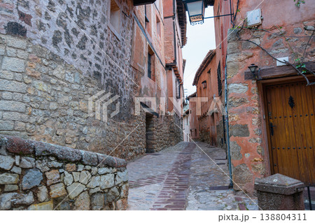 Medieval Street in Albarracin, Spain Medieval Street in Albarracin, Spain 138804311