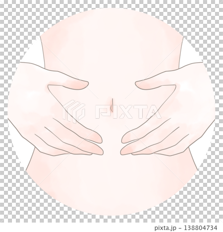 Illustration of a stomach 138804734