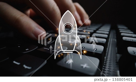 Startup Launch and Business Growth Innovation Strategy Muxer 138805401