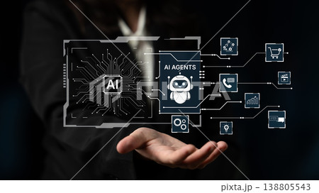 AI agents powering automation across commerce support analytics and media. Corpus 138805543