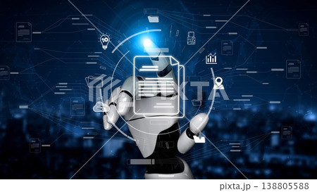 AI Managing Digital Document Management Workflow Marrow 138805588