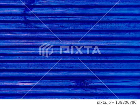 Blue paint pattern striped lines wooden natural board surface wood texture background plank Blue paint pattern striped lines wooden natural board surface wood texture background plank 138806786