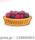 Vector illustration of Berry Tart  138806803