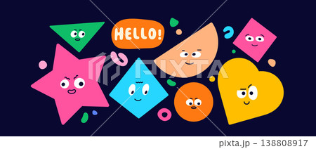 Cute blob elements. Cute blob elements. 138808917