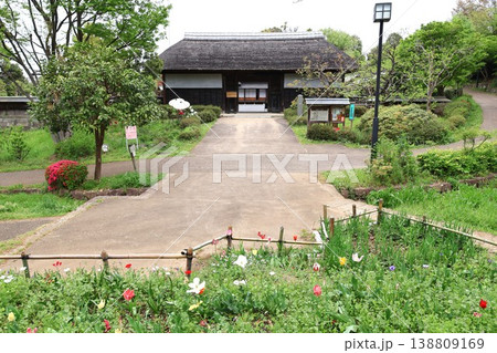 本郷ふじやま公園にある「旧小岩井家住宅 主屋並びに表門」の古民家ゾーン 本郷ふじやま公園にある「旧小岩井家住宅 主屋並びに表門」の古民家ゾーン 138809169