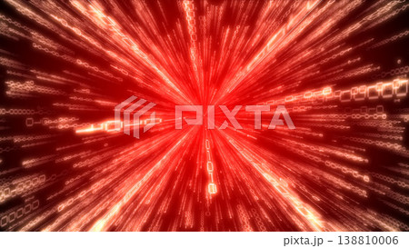 Matrix, binary code - computer application, Internet concept - 3D illustration Matrix, binary code - computer application, Internet concept - 3D illustration 138810006
