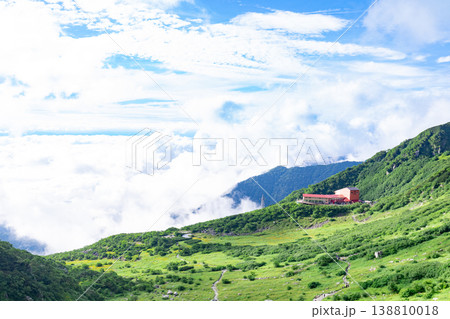 千畳敷カールの絶景　登山道から見下ろす眺望 138810018
