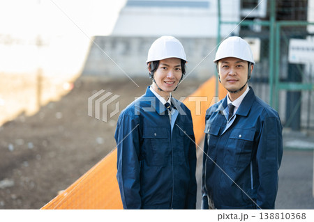 新しい現場に立つ施工管理 新しい現場に立つ施工管理 138810368