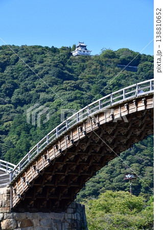 岩国城66 天守、錦帯橋 岩国城66 天守、錦帯橋 138810652