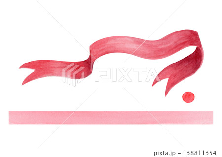 Watercolor red ribbon banner set with decorative elements, hand painted collection isolated on white background. Design kit for remembrance day, memorial, greeting cards, invitations, layouts Watercolor red ribbon banner set with decorative elements, hand painted collection isolated on white background. Design kit for remembrance day, memorial, greeting cards, invitations, layouts 138811354