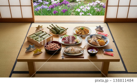端午の節句の伝統的な料理 138811484