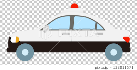 Police car vector illustration 138811571