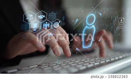 Digital Human Resource and Online Recruitment Technology Muxer Digital Human Resource and Online Recruitment Technology Muxer 138812163