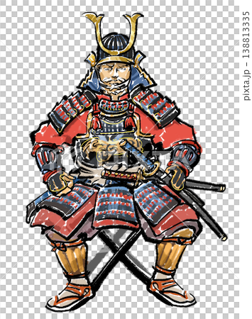 甲冑侍座像 138813335