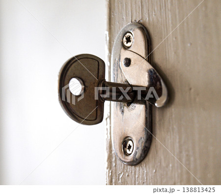 The old key is in the lock. Ancient secrets. The old key is in the lock. Ancient secrets. 138813425