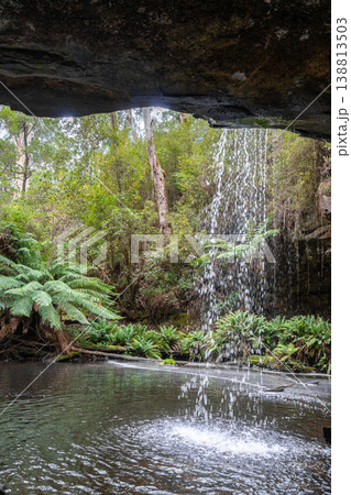 Kalimna Falls along Cumberland River trek, Great Ocean Road, Australia Kalimna Falls along Cumberland River trek, Great Ocean Road, Australia 138813503
