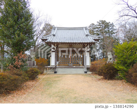 四津山神社 拝殿 高見城本郭跡 四津山神社 拝殿 高見城本郭跡 138814290