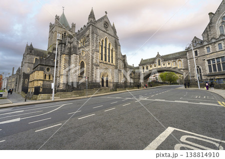 St. Michael's Tower the Archangel in Dublin, Ireland 138814910