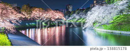春の千鳥ヶ淵 夜桜ライトアップイベント「千代田のさくらまつり」【東京都・千代田区】 春の千鳥ヶ淵 夜桜ライトアップイベント「千代田のさくらまつり」【東京都・千代田区】 138815178