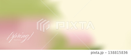 Gentle spring background with blurry flowers watercolour gradient and space for text. Unfocused floral frame with summer tones and soft beige rose delicate texture. Vector trendy gentle blur flowers Gentle spring background with blurry flowers watercolour gradient and space for text. Unfocused floral frame with summer tones and soft beige rose delicate texture. Vector trendy gentle blur flowers 138815836