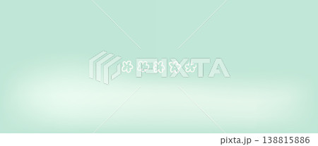 Mint gradient in green pastel tones with soft abstract blur and small flower icons. Fresh spring gradation on nature summer background for invitation. Calm vector backdrop with degrade glow and light Mint gradient in green pastel tones with soft abstract blur and small flower icons. Fresh spring gradation on nature summer background for invitation. Calm vector backdrop with degrade glow and light 138815886