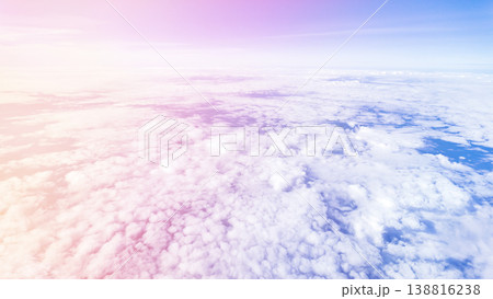Beautiful clouds and blue sky with pastel color Beautiful clouds and blue sky with pastel color 138816238