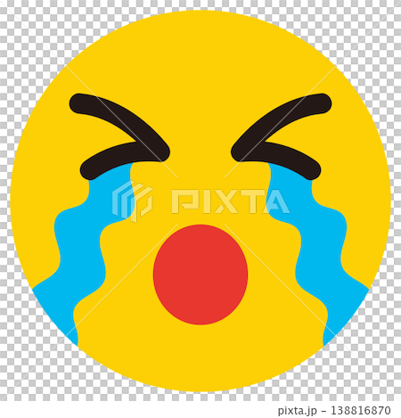 哭泣的表情圖標 哭泣的表情圖標 138816870