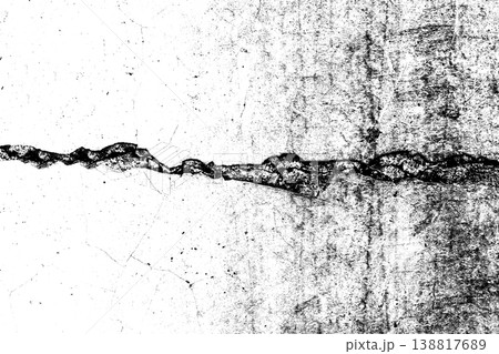Abstract grunge cracked concrete wall distressed texture background 138817689