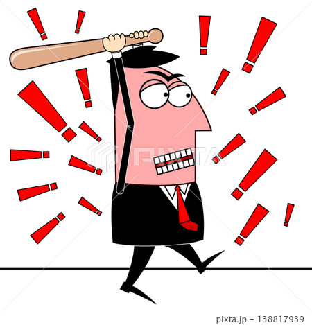 Angry businessman Angry businessman 138817939