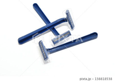 Disposable plastic razors. Disposable plastic razors. 138818538