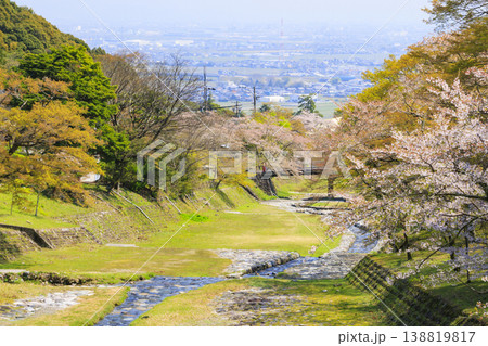 桜満開の養老公園 138819817