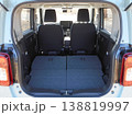 軽自動車の後席を倒した状態のラゲッジスペース 138819997