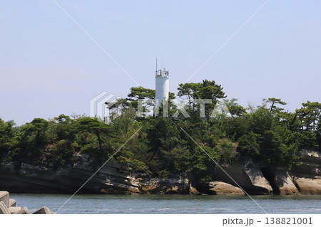 宮城 七ヶ浜 地蔵島灯台 宮城 七ヶ浜 地蔵島灯台 138821001