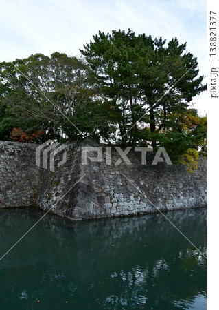 駿府城68 石垣、濠(南側) 駿府城68 石垣、濠(南側) 138821377
