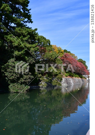 駿府城60 石垣、濠(東側) 駿府城60 石垣、濠(東側) 138821416