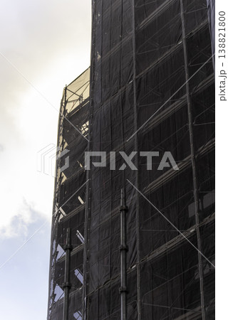 マンション大規模修繕足場工事 マンション大規模修繕足場工事 138821800