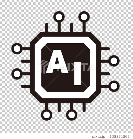 AI/Artificial Intelligence Line Icon 08 138821862