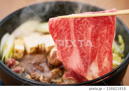 すき焼き すき焼き 138821918