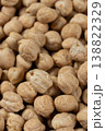 Macro texture of organic raw chickpea seeds. 138822329